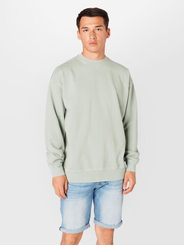 Dr. Denim Sweatshirt 'Dario Summer' i grøn: forside