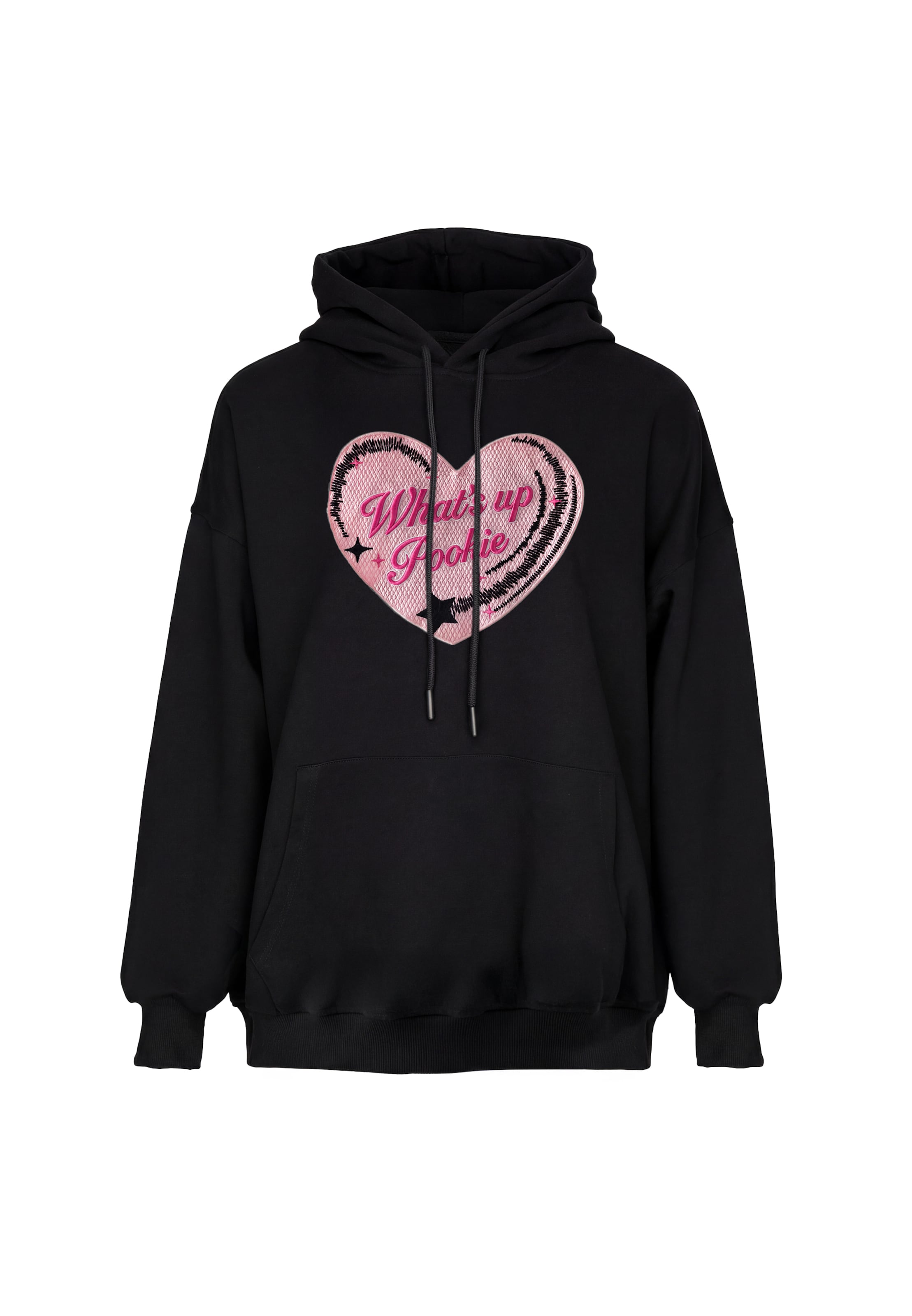 Sweat-shirt MYMO en noir : devant