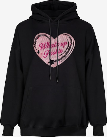 Sweat-shirt MYMO en noir : devant