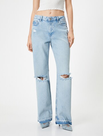 Koton Loosefit Jeans in Blauw: voorkant
