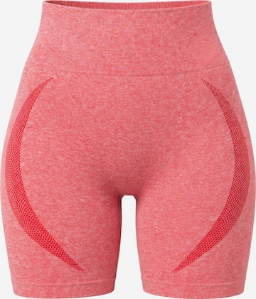 LEAFLETIC - Skinny Leggings 'Leafletic Women’s Shorts' en naranja: frente