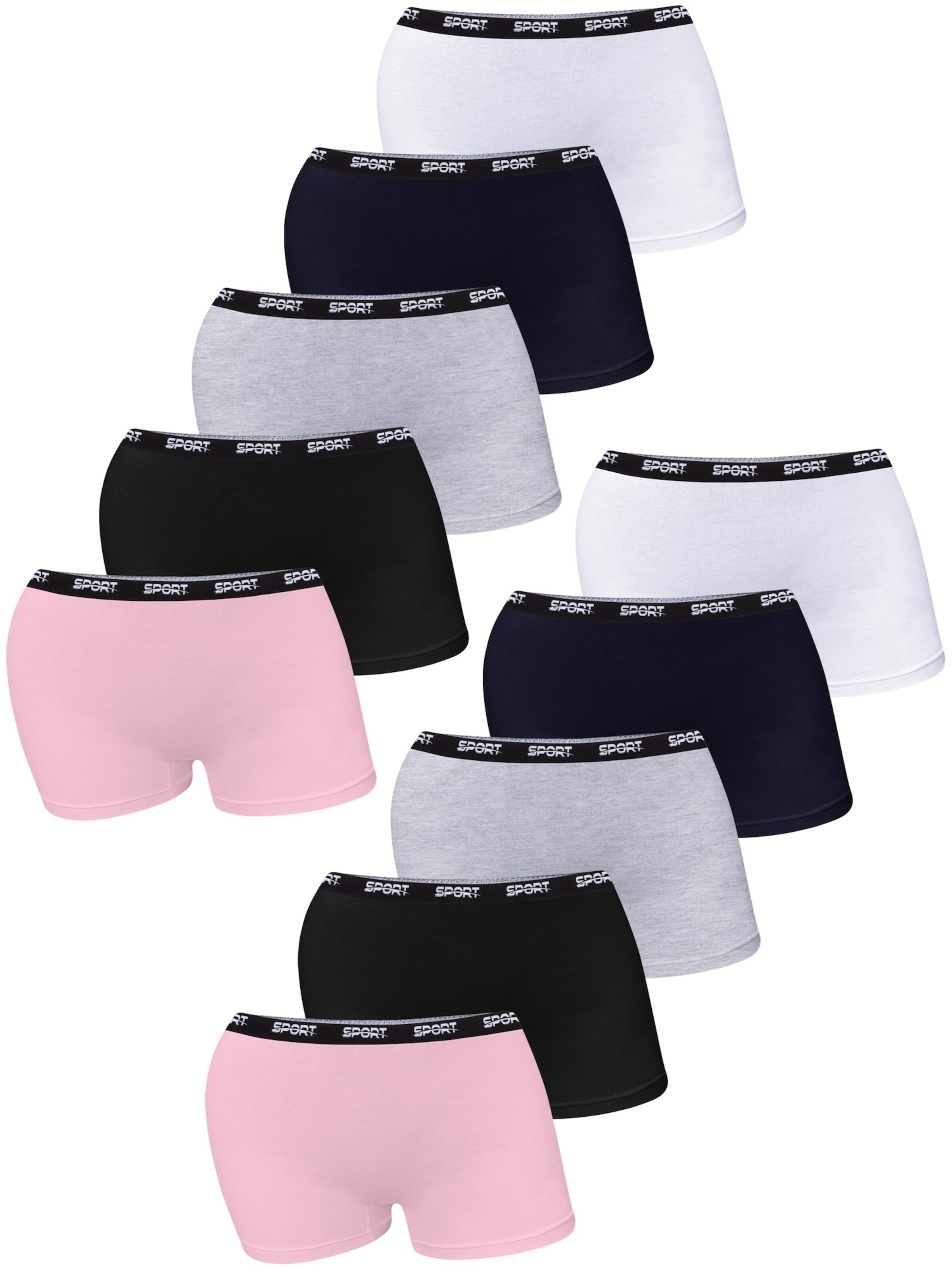LOREZA Onderbroek 'Mädchen Pantys Gabriela' in Gemengde kleuren: voorkant