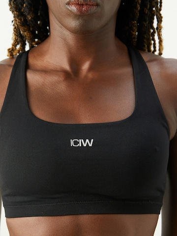 Bustier Soutien-gorge de sport ICANIWILL en noir