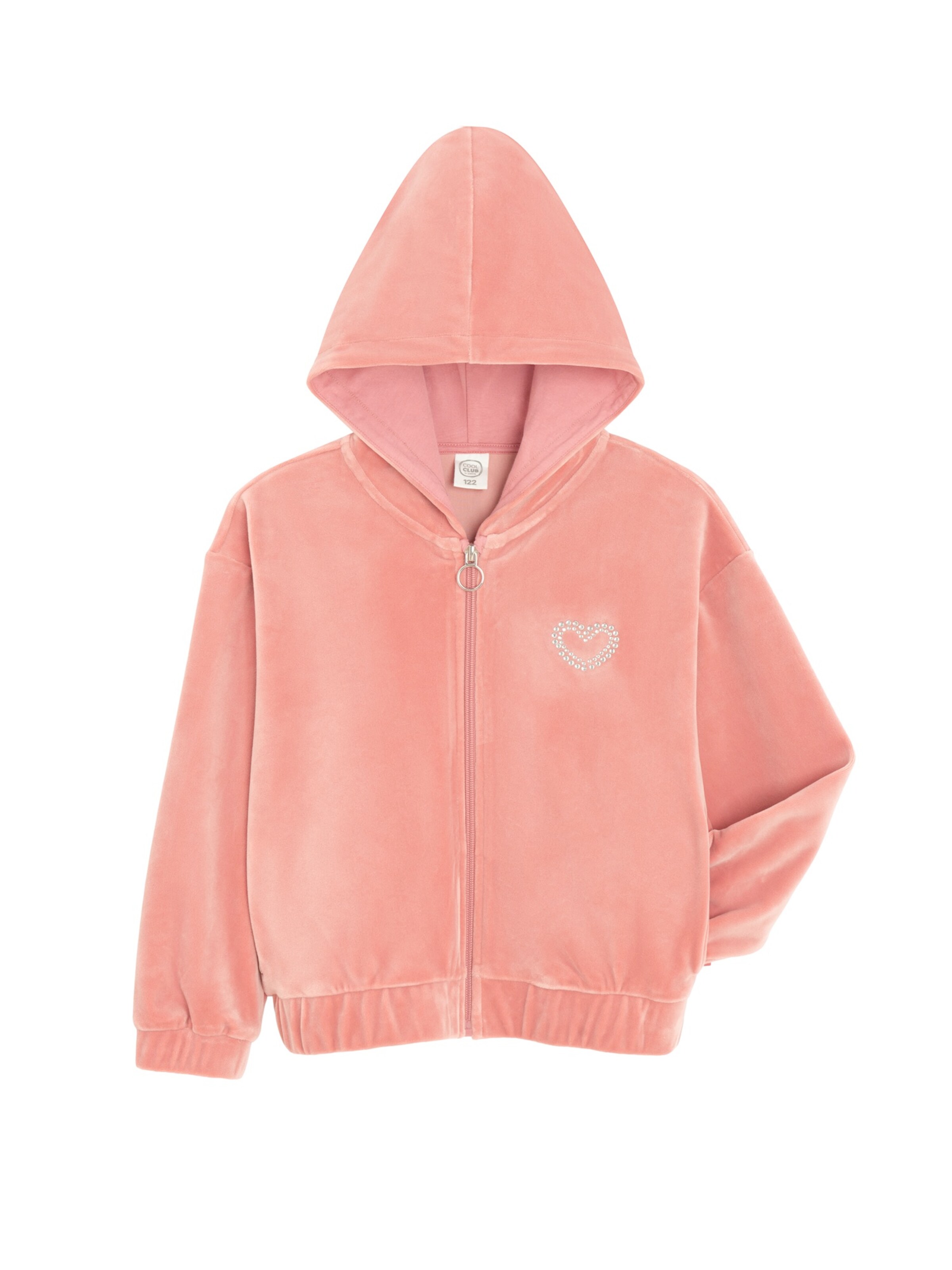 rozā Cool Club Sportiska jaka: no priekšpuses