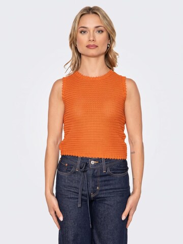 wild pony Knitted top in Orange: front