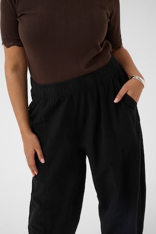 KAFFE CURVE Baggy Broek 'KCnana' in Zwart