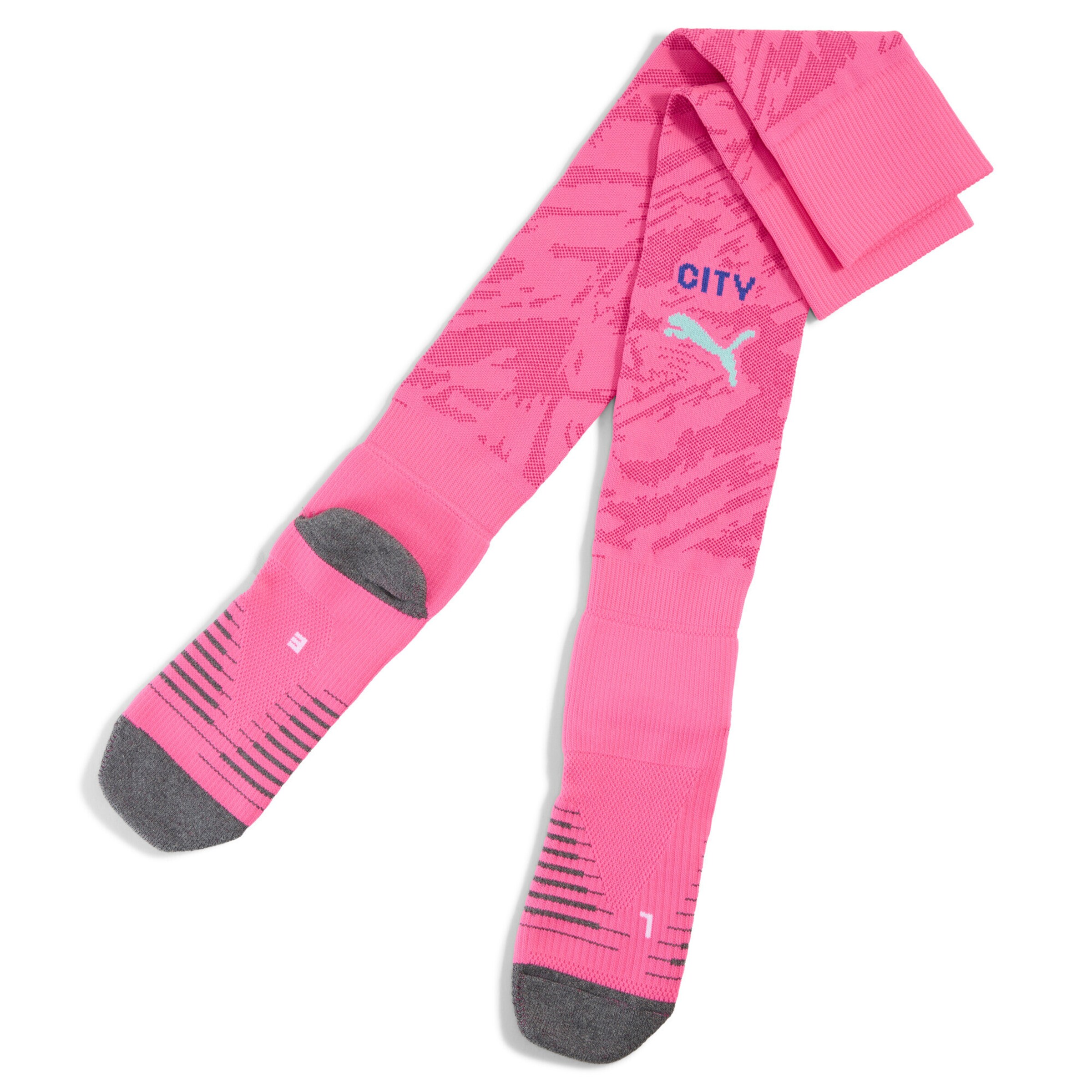 PUMA Sportsocken 'Manchester City 25/26' in Pink: Vorderseite