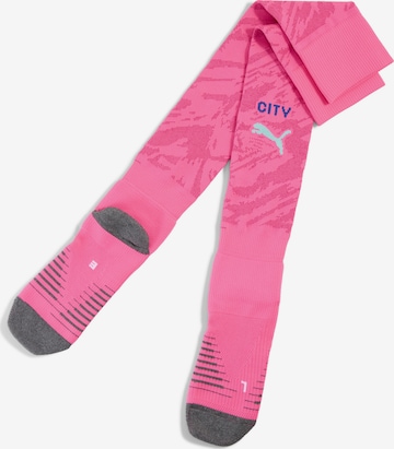 PUMA Sportsocken 'Manchester City 25/26' in Pink: Vorderseite
