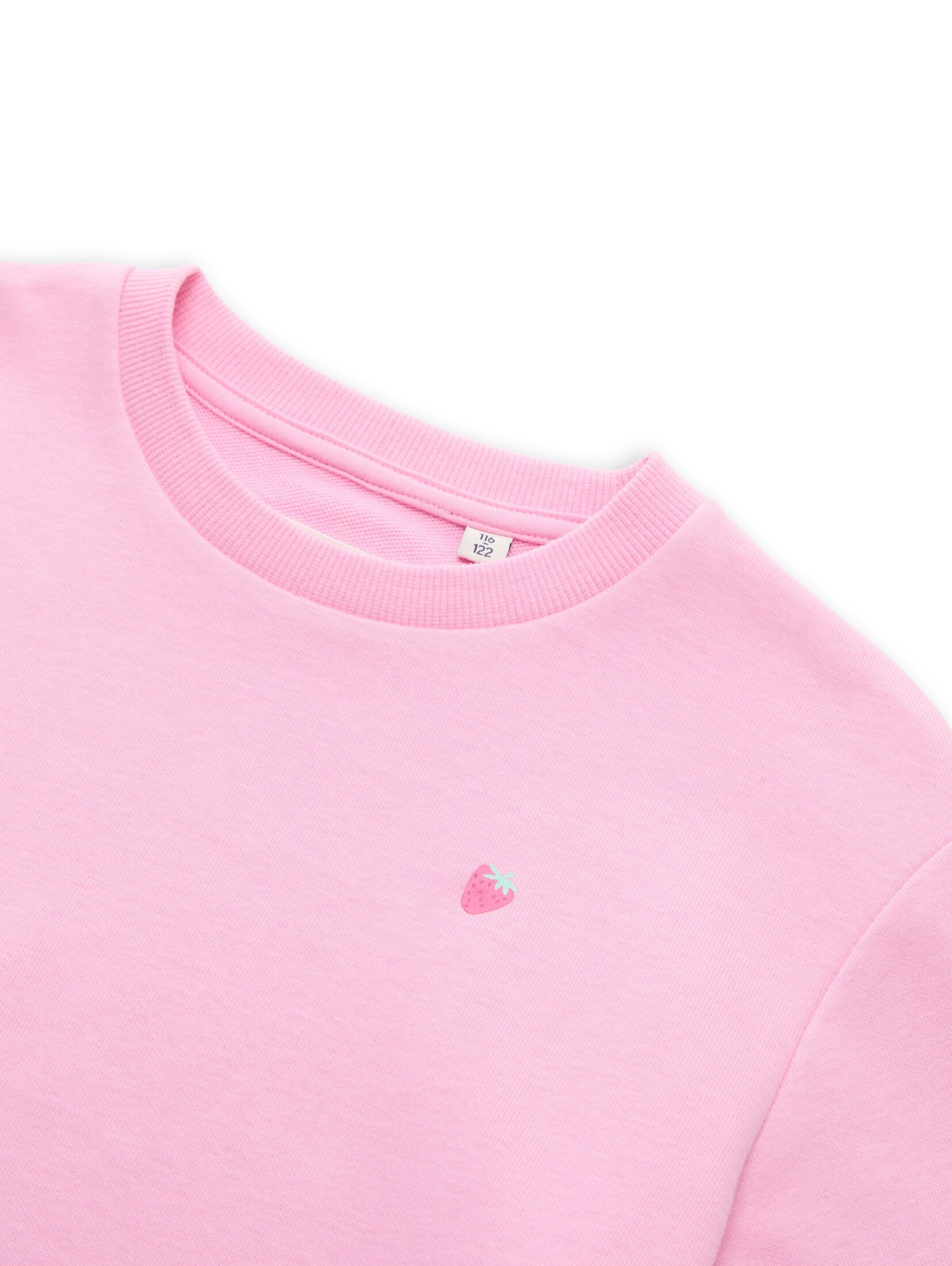 TOM TAILOR Sweatshirt in Pink