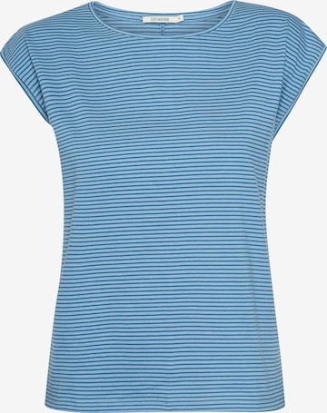 Maglietta 'Timid Basic' di GREENBOMB in blu: frontale