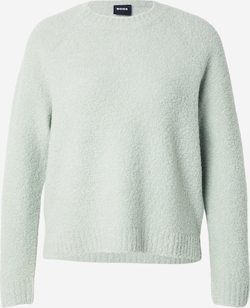 BOSS Pullover 'Febisana' i grøn: forside