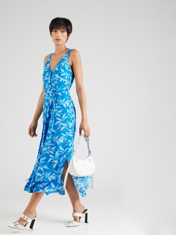 FRENCH CONNECTION Kleid 'AVALINA DELPHINE' in Blau