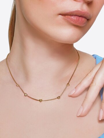 Heideman Ketting 'Manda' in Goud: voorkant