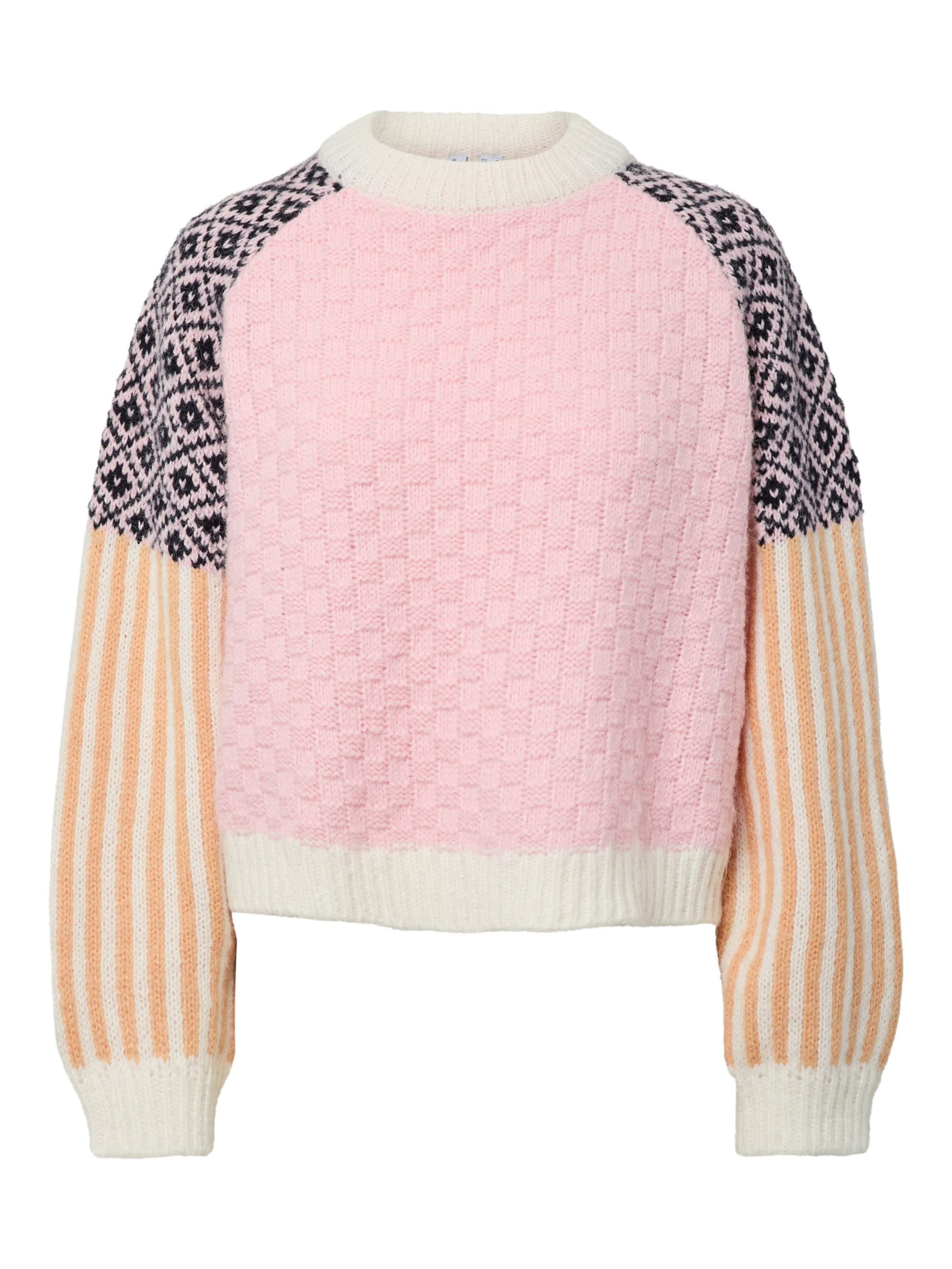 PIECES - Jersey en rosa: frente