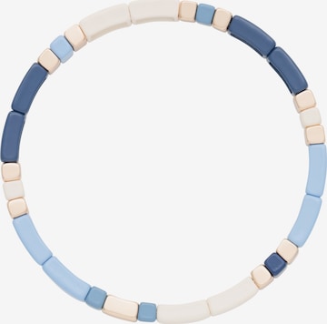 Bracelet 'Enamel Tiles L' A&C Oslo – Nordic Design Jewellery en bleu : devant