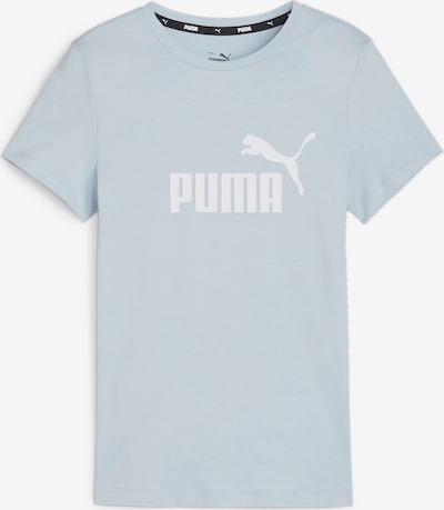 PUMA T-Shirt 'Essentials' en bleu pastel / blanc, Vue avec produit