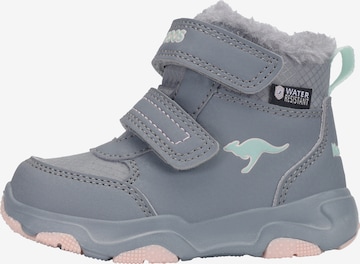 KangaROOS Snow Boots in Grey: front