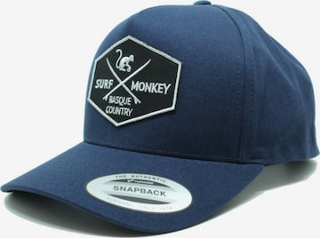 Cappello da baseball sportivo di Surf Monkey in blu: frontale