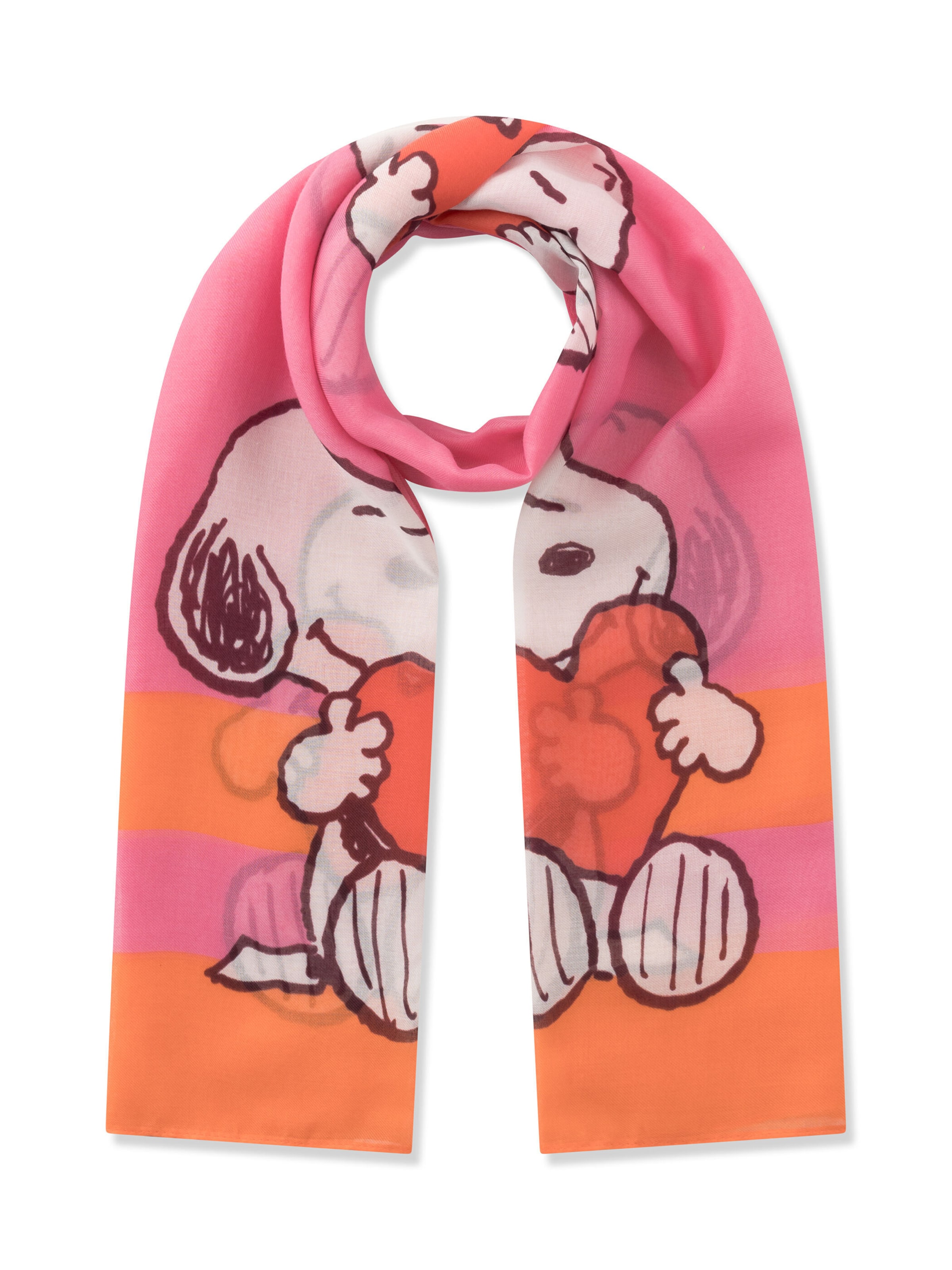 Écharpe CODELLO en rose