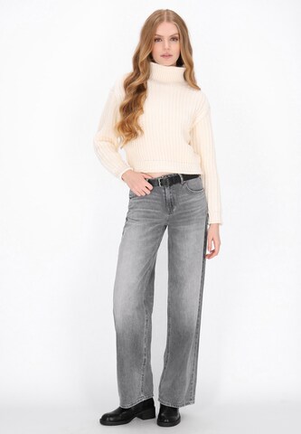 Pull-over DreiMaster Vintage en blanc