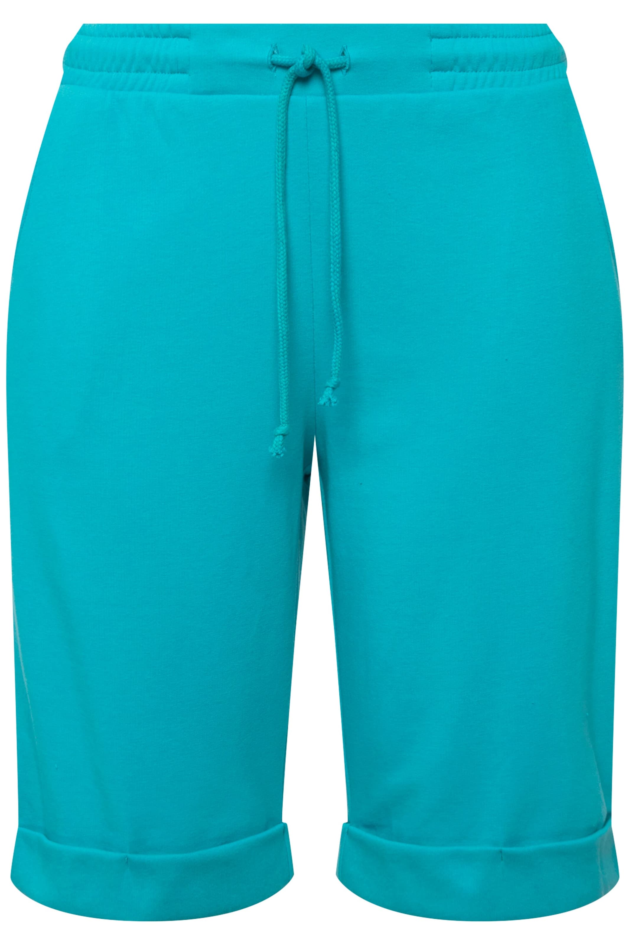 Ulla Popken Regular Broek in Blauw: voorkant