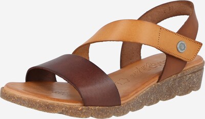 COSMOS COMFORT Páskové sandály - hnědá / světle hnědá, Produkt