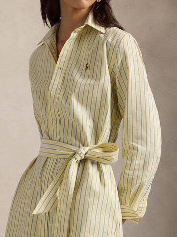 Polo Ralph Lauren Shirt dress 'CORY' in Yellow