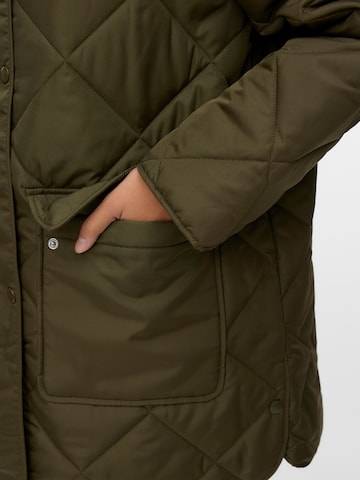 VERO MODA Přechodný kabát 'VMMILLIE TESSA' – zelená