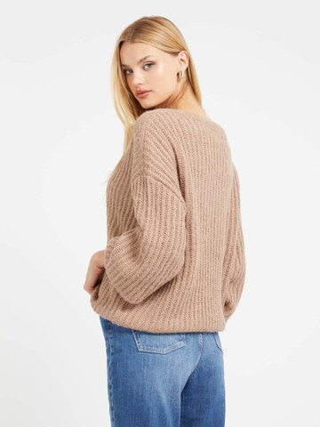GUESS Pullover in Braun