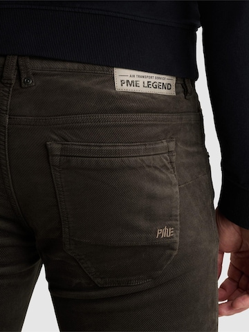 PME Legend Regular Byxa 'PME Legend Nightflight regular fit pants in corduroy' i grå