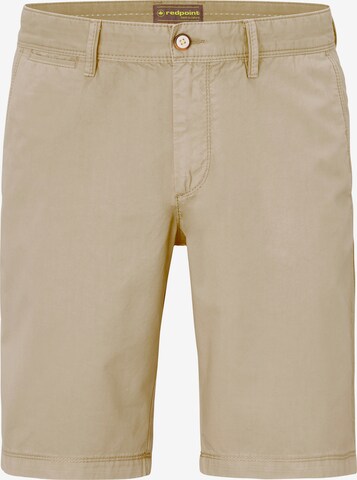 REDPOINT Regular Shorts in Beige: predná strana