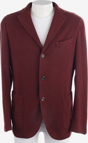 Boglioli Suit Jacket in M-L in Red: front