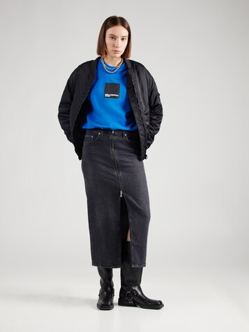 KARL LAGERFELD JEANS Sweatshirt i blå