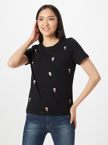 ONLY Shirt 'KITA' in Black: front