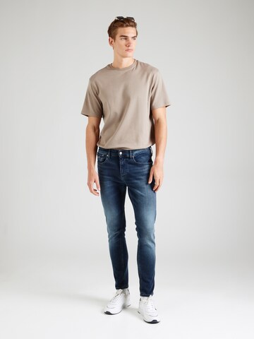 Tommy Jeans Slimfit Džíny 'AUSTIN' – modrá