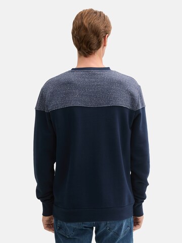 Felpa di TOM TAILOR in blu: frontale