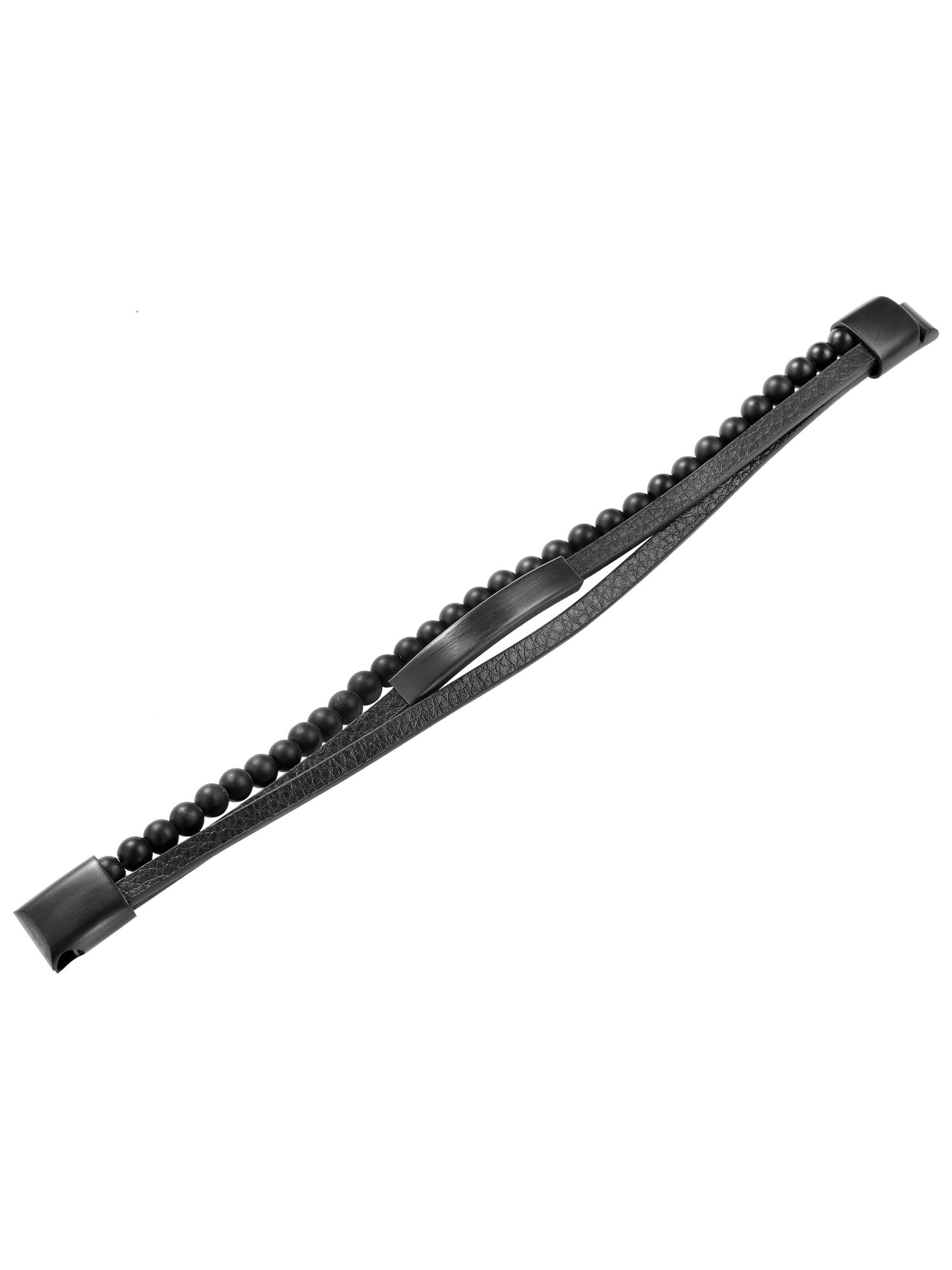 Akzent Bracelet 'Jaimy, Ionenplattierung' in Black