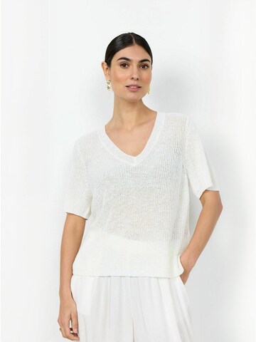 Pull-over 'Felizia' Soyaconcept en blanc : devant