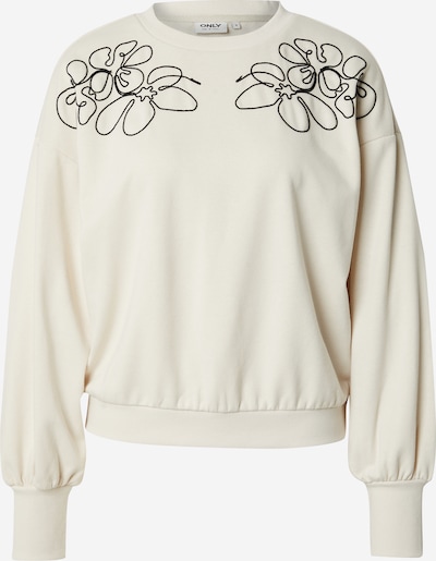 Megztinis be užsegimo 'BROOKE' iš ONLY, spalva – smėlio spalva / juoda, Prekių apžvalga