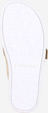 Calvin Klein Šľapky - Béžová
