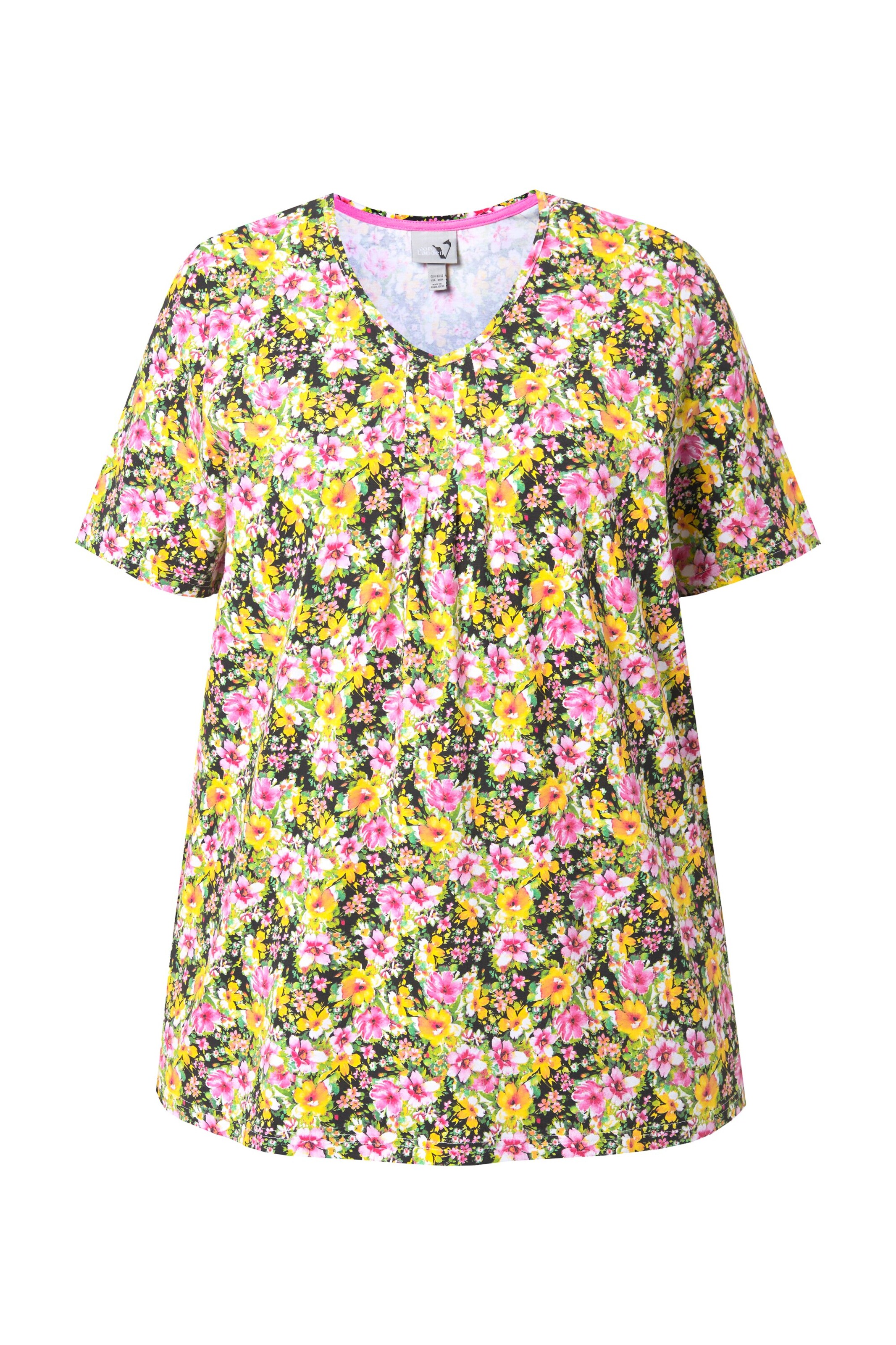 Ulla Popken Shirt in Mischfarben: Vorderseite