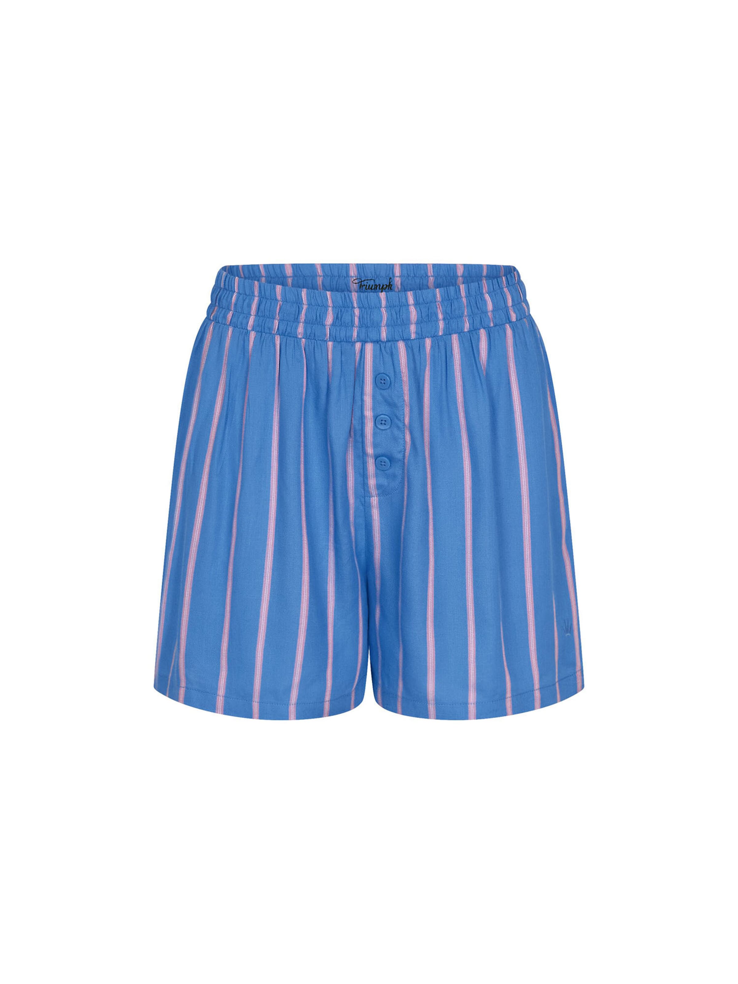 TRIUMPH Pajama pants ' Red Label Mix & Matchs ' in Blue: front