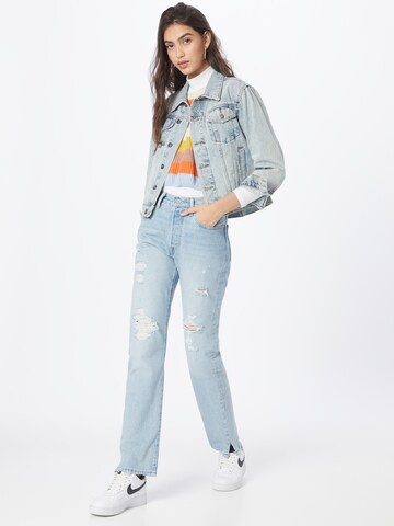 LEVI'S ® regular Jeans '501 Jeans For Women' i blå