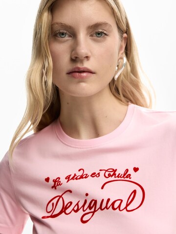 Desigual Póló - rózsaszín