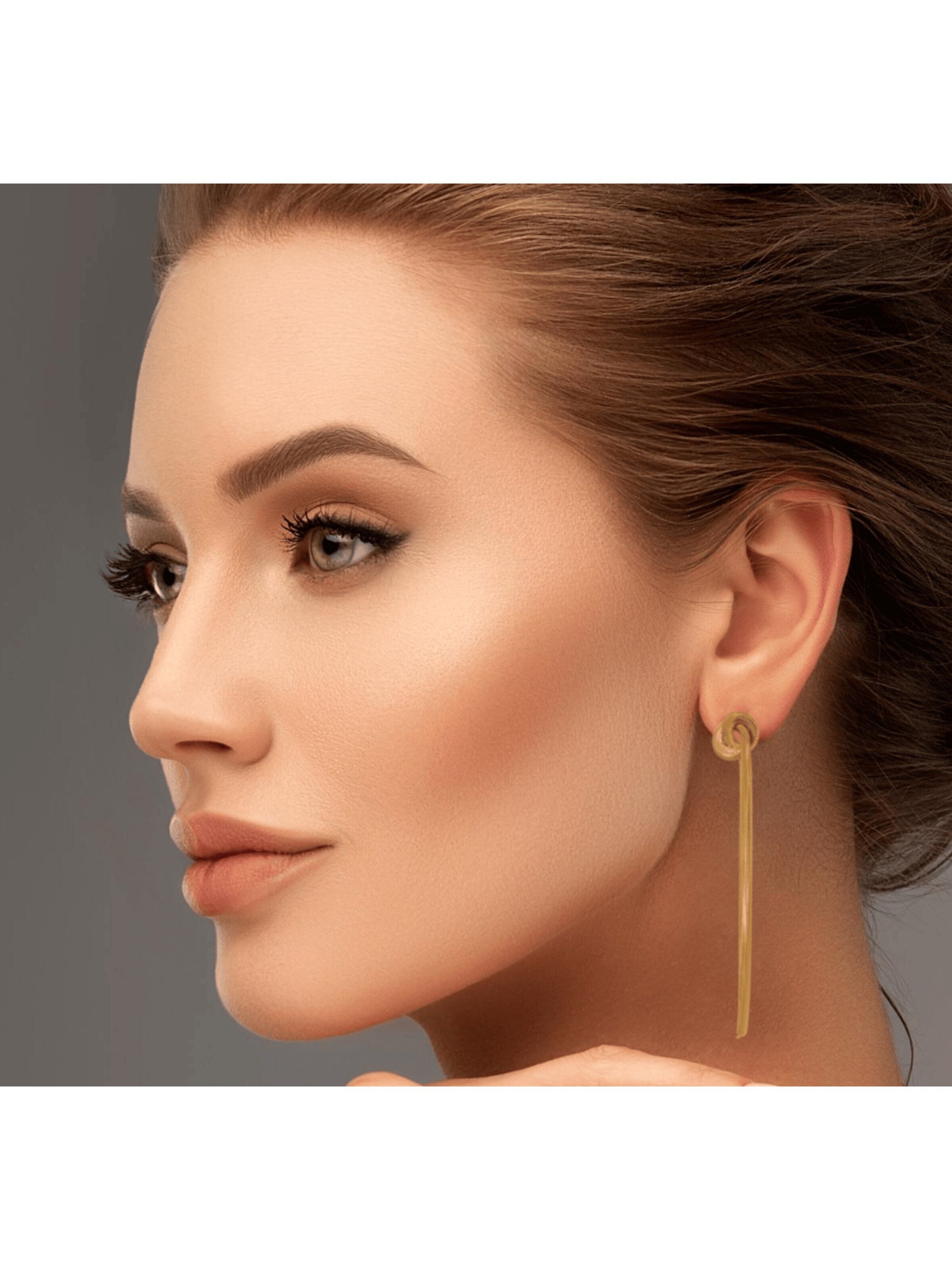 ARS-ARGENTI Earrings 'GORDIAN KNOTS' in Gold