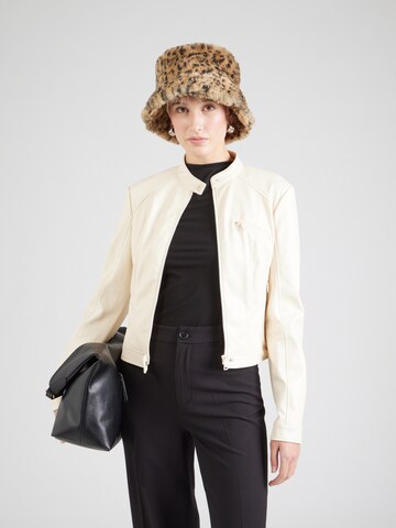 GUESS Демисезонная куртка 'NEW FIAMMETTA' в Бежевый: спереди