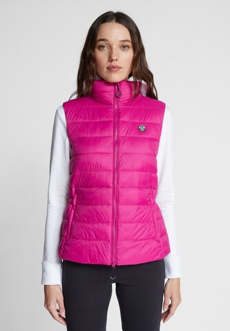 North Sails Sports Vest 'RHEA GILET' in Pink: front