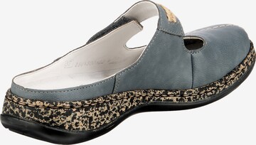 Rieker Pantolette 'Preston' in Blau