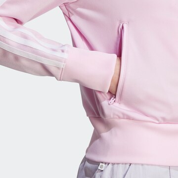 ADIDAS ORIGINALS Zip-Up Hoodie 'Adicolor Classics Firebird' in Pink
