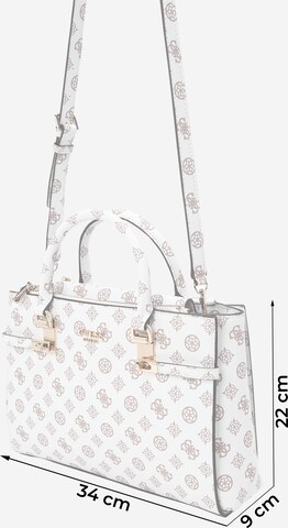 Sacs à main 'LORALEE' GUESS en blanc